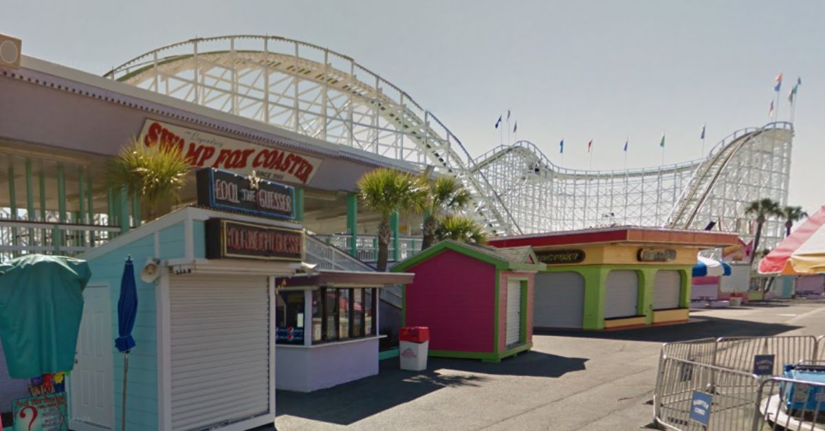 Swamp Fox rollercoaster