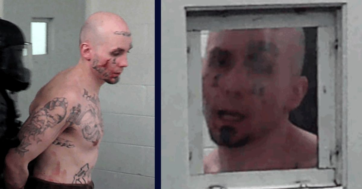 Skylar Meade, left. Boise Police Department provided undated photos of Meade made public by officials when he was allegedly on the run in March 2024.