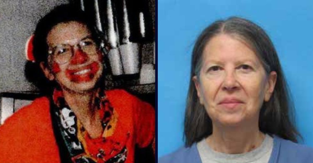 Sheila Keen-Warren in a picture provided by prosecutors (left) and her last prison mugshot (right) provided by the Florida Department of Corrections. (Left photo: Law&Crime)