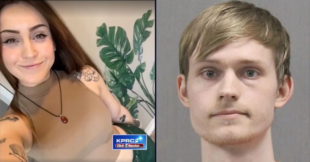 Left to right: Erica Russell (KPRC) and Eric Sembera (Harris County Jail).