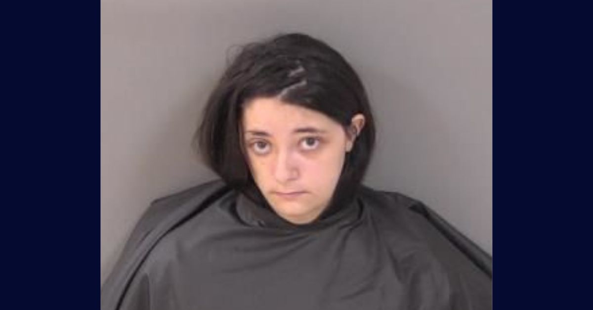 Autumn Witt appears in a booking photo.