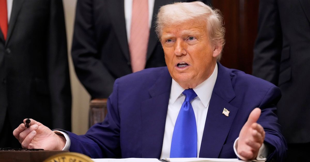 President Donald Trump speaks portion    signing an enforcement  bid   related to cause   prices, successful  the Roosevelt Room of the White House successful  Washington, Monday, May 12, 2025, successful  Washington (AP Photo/Mark Schiefelbein).