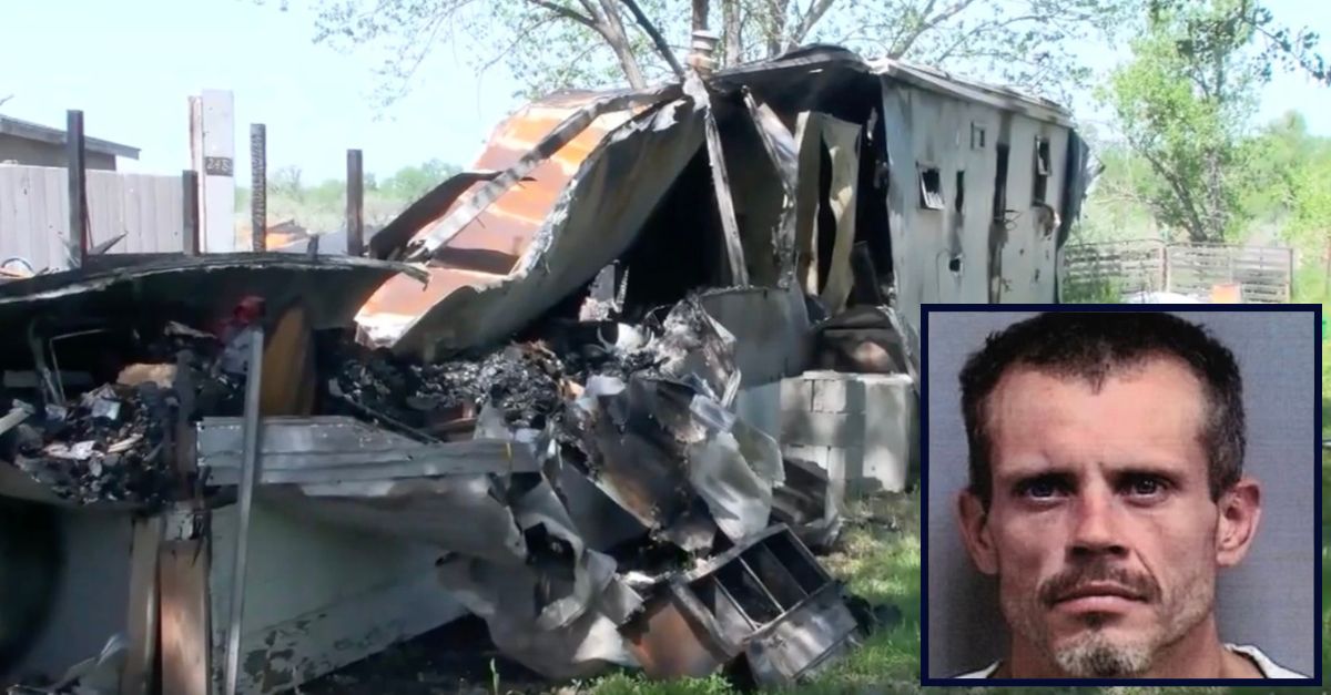  The mobile location  wherever  Hosey allegedly killed and burned a 62-year-old antheral   (KRTV).
