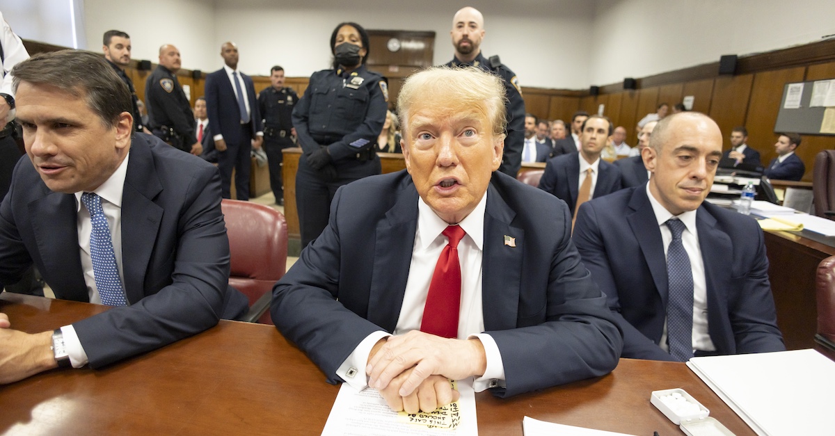 Todd Blanche, Donald Trump, Emil Bove