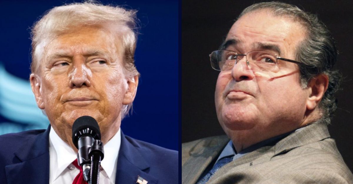 Trump, Antonin Scalia