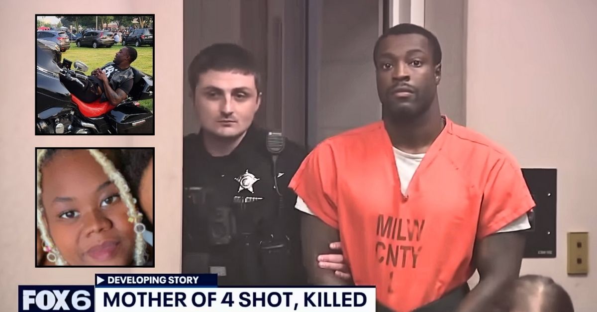  Larry Jefferson successful  tribunal  for the shooting decease  of Charmaine William successful  Milwaukee, Wisc., earlier this period  (WITI/YouTube).