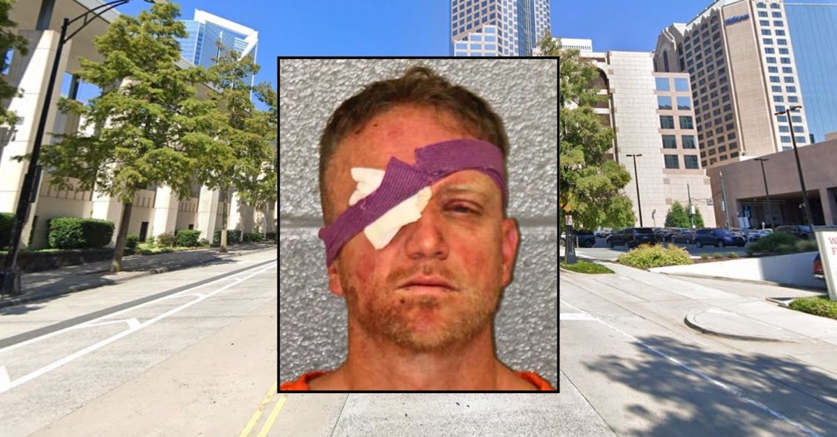 Inset: Matthew King (Mecklenburg County Sheriff