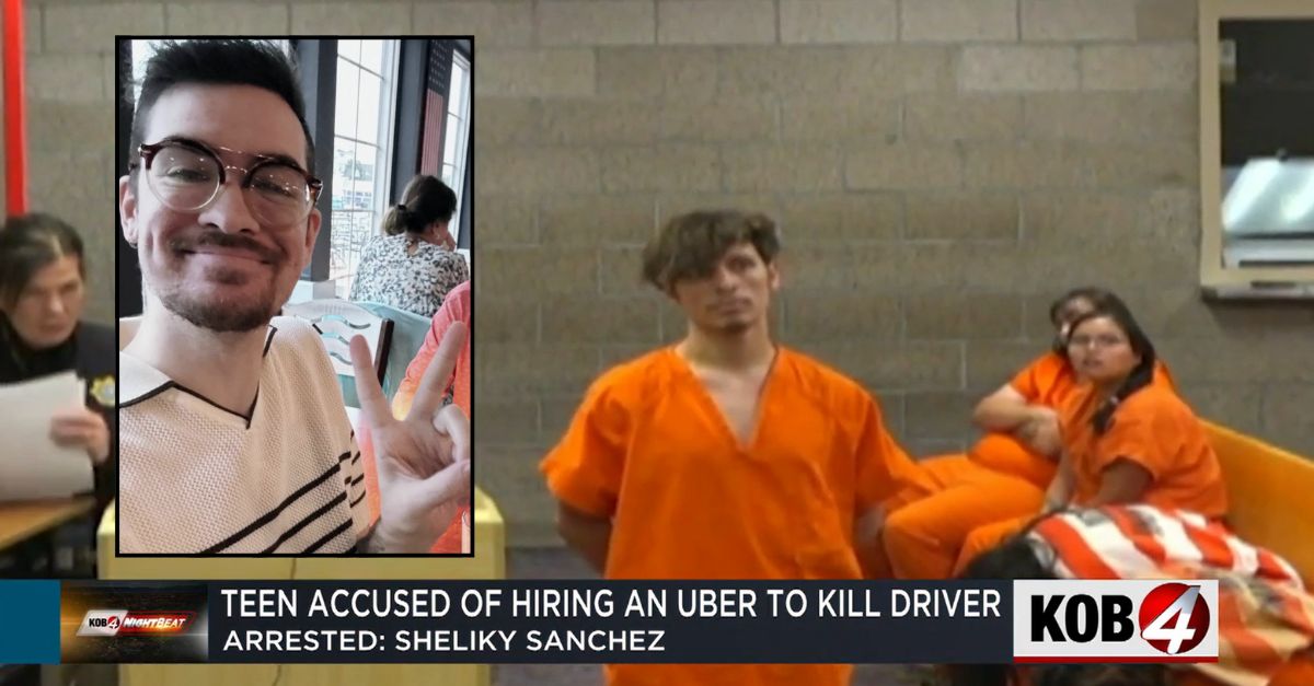 Teen who allegedly executed Uber driver appears in court