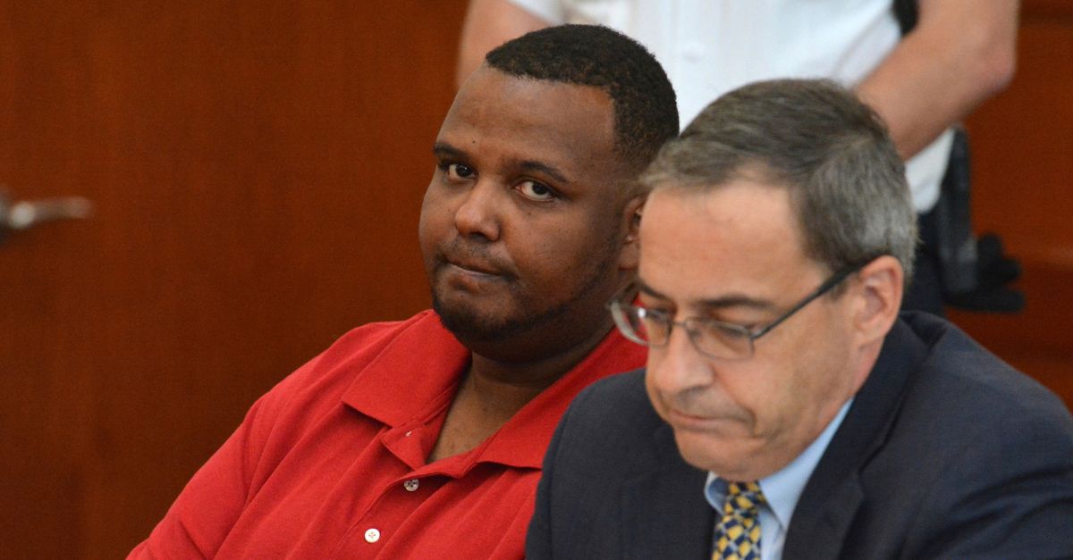 Joshua Hubert appears in court.