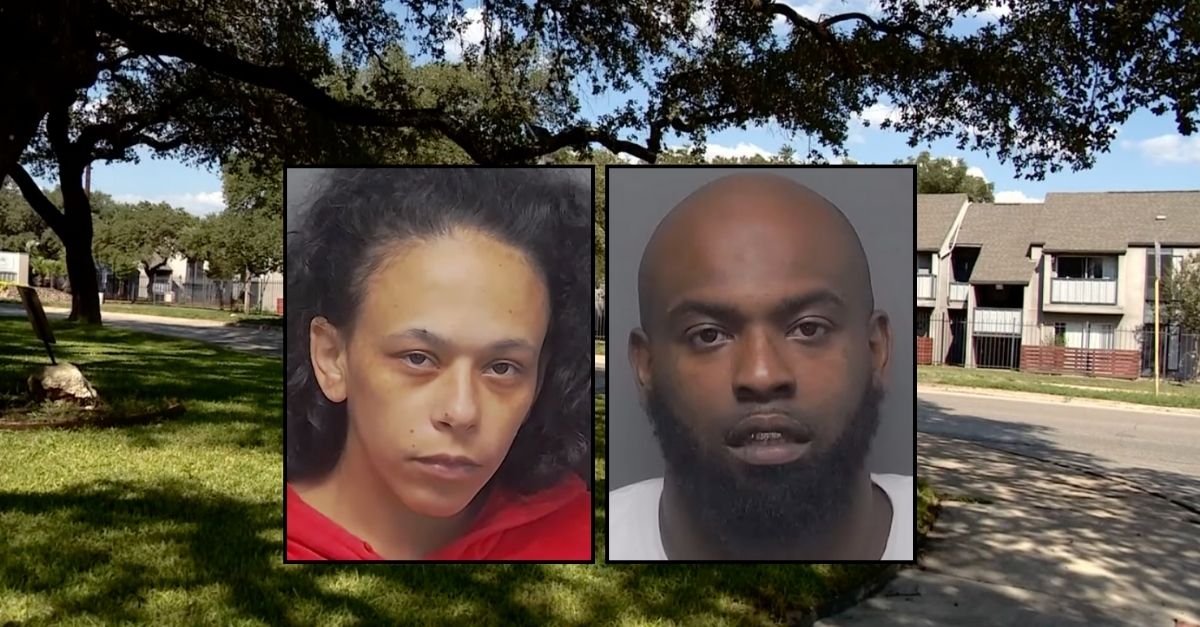 Insets: Tyreesha Robinson and Devien Wheeler (Bexar County Sheriff