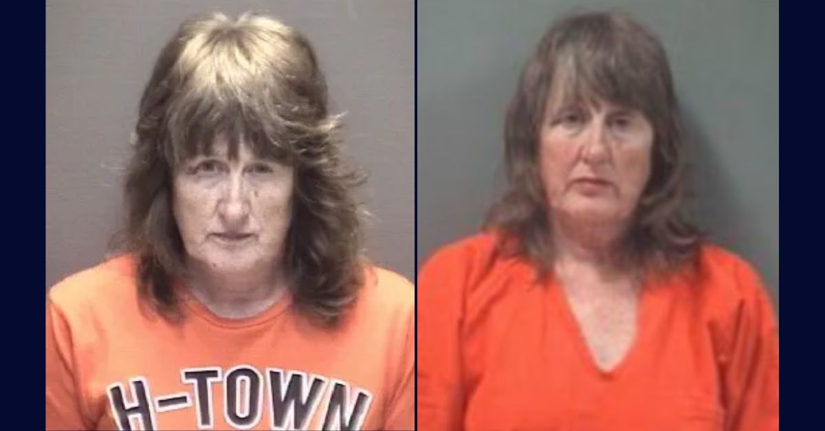 Dee Ann Haney appears in two booking photos.