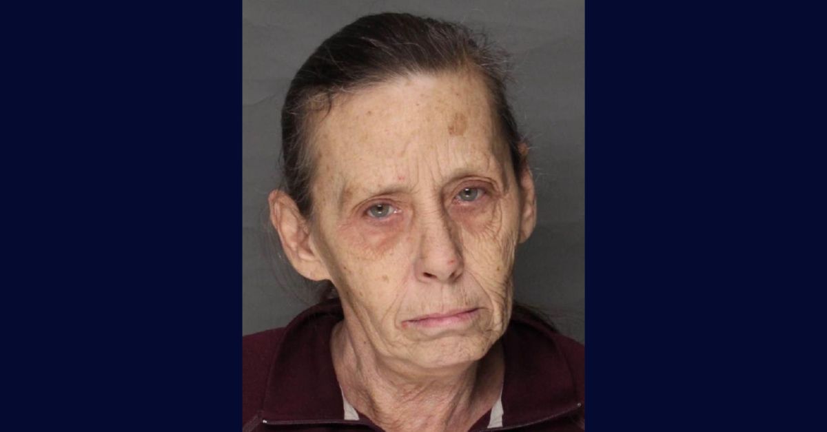 Joanne Kearney appears in a booking photo.