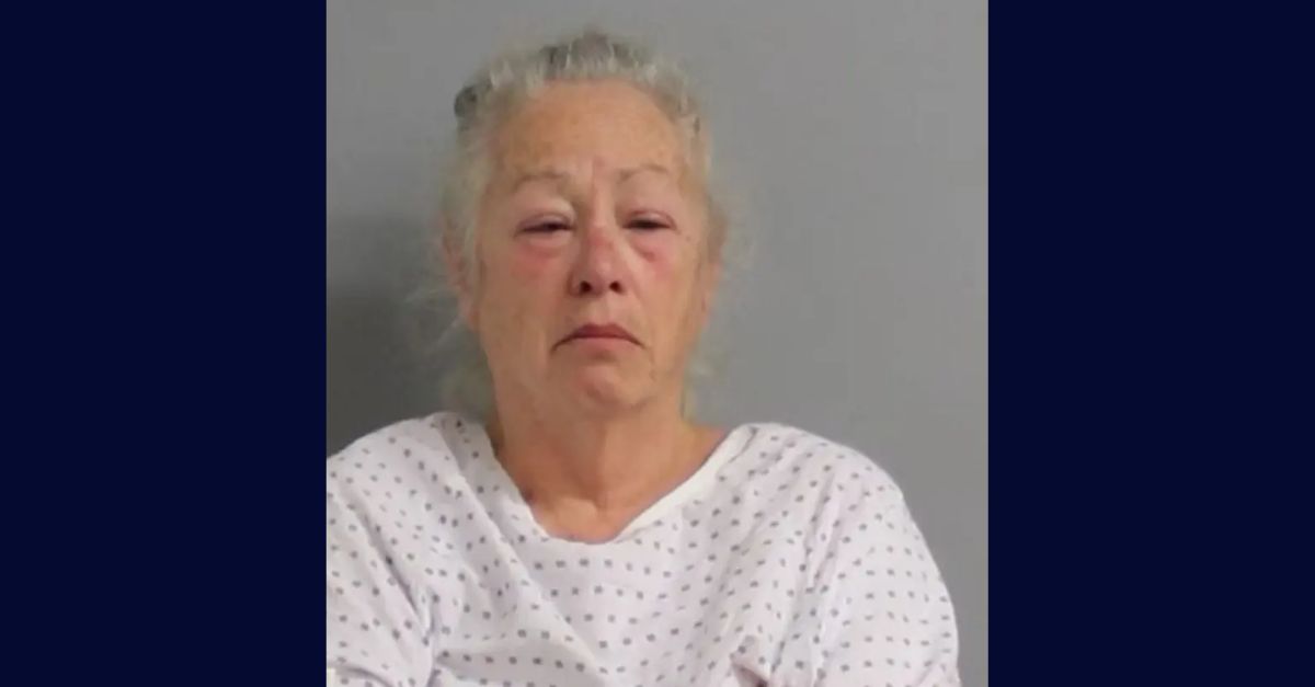 Michelle Yeagher appears in a booking photo.