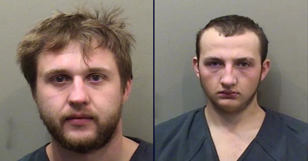 Left: Justin G. Kletz (McLean County Jail) and Derek Siebring (McLean County Jail).