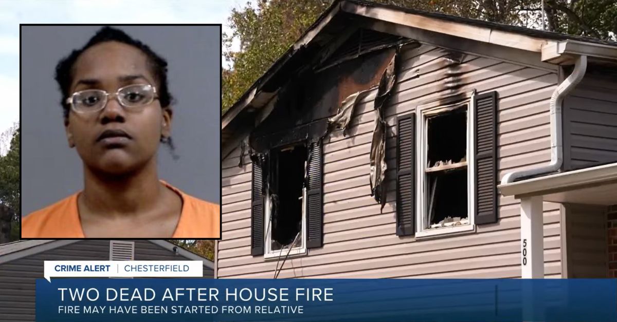 Granddaughter arrested after house fire that killed her grandmother, great-aunt