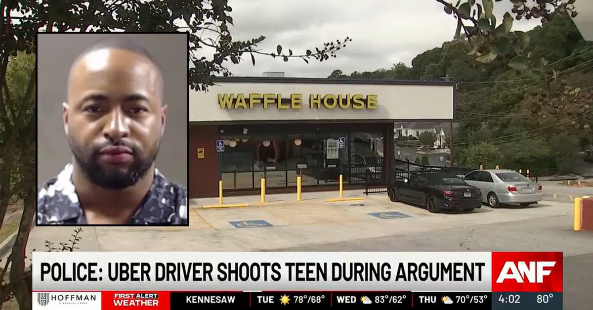 Uber driver arrested after allegedly shooting teen