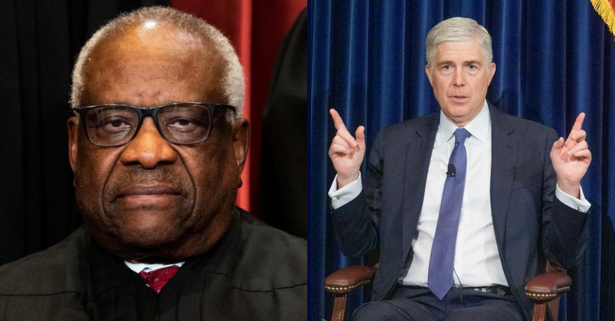 Clarence Thomas, Neil Gorsuch