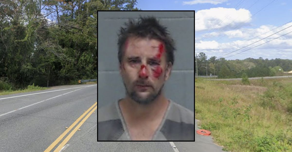 Man arrested after jumping from moving vehicle