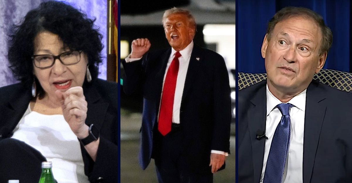 Sonia Sotomayor, Donald Trump, Samuel Alito