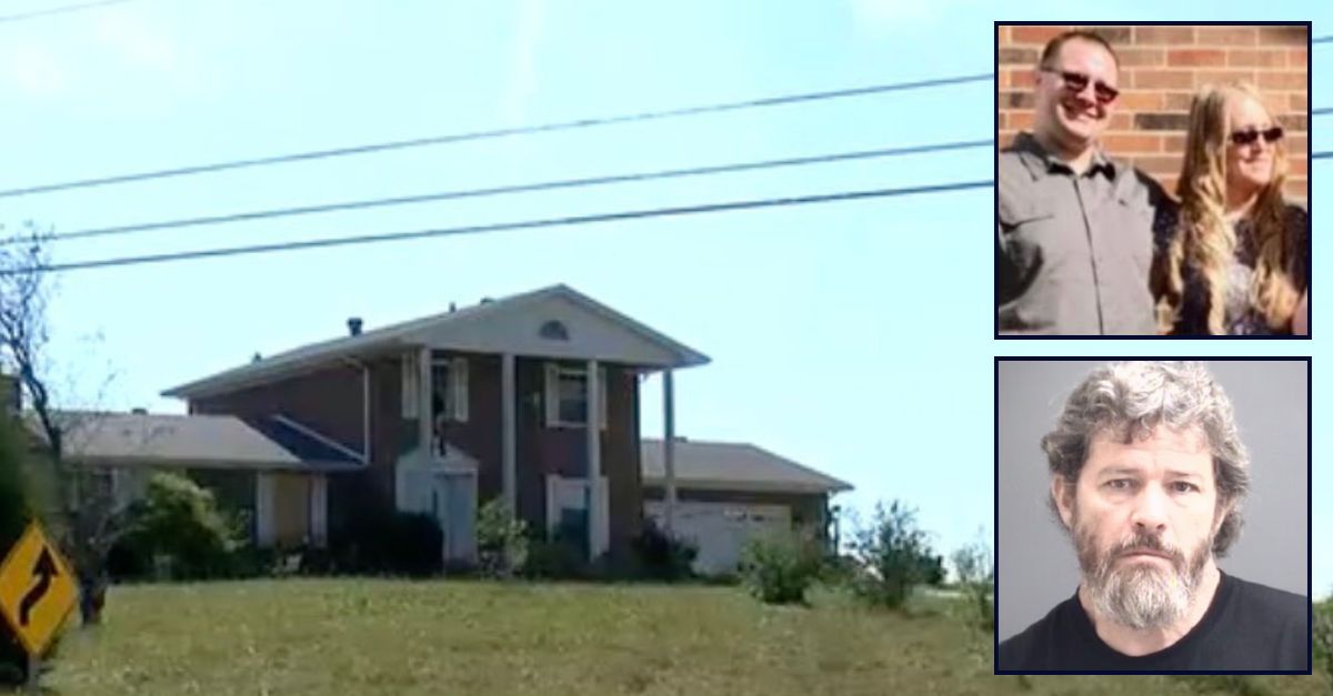 Inset, top to bottom: Michael Kegg III and Malisa Kegg (GoFundMe) and Michael Kegg Jr. (Gibson County Sheriff's Office).