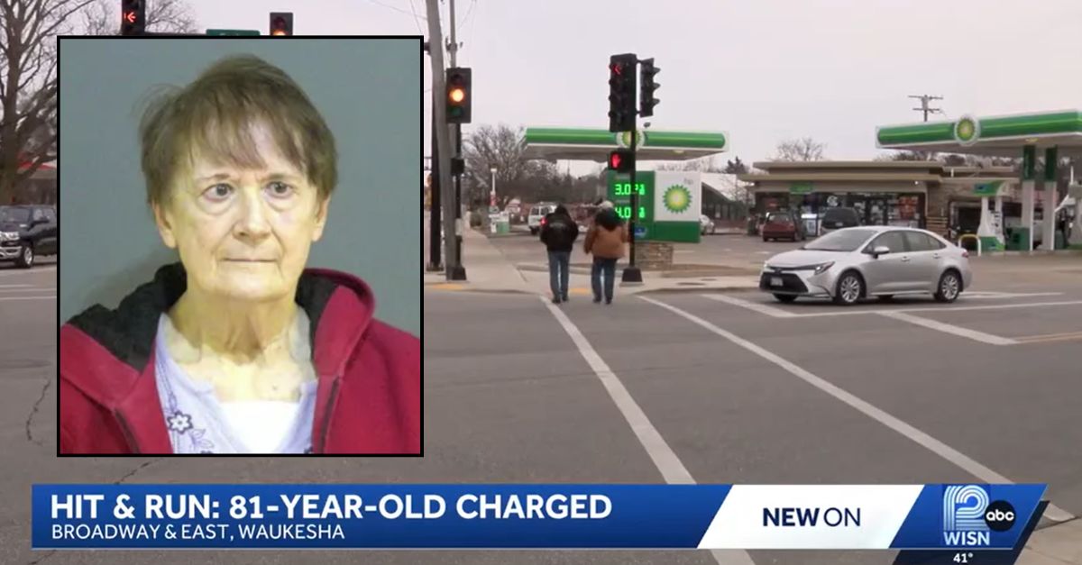 Woman arrested after hit-and-run
