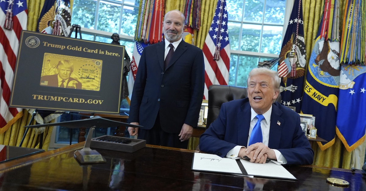 Howard Lutnick, Donald Trump