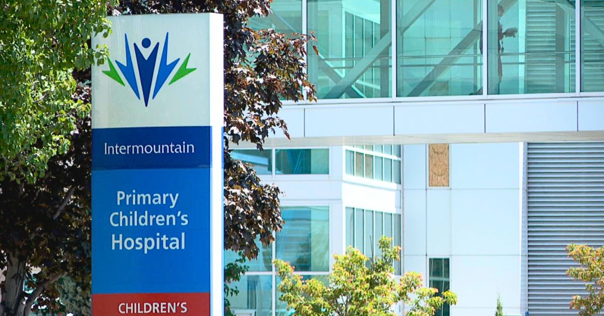 The Utah children's hospital where one of the kids that Jordan Taylor is accused of torturing was treated for hypothermia (KUTV).