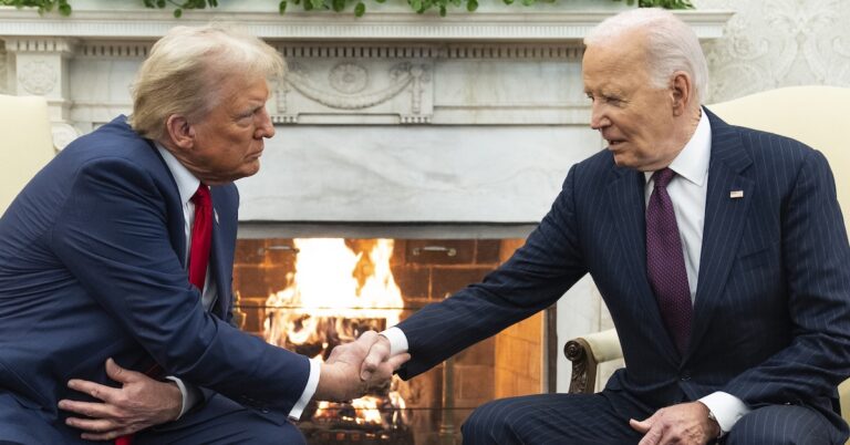 Joe Biden, Donald Trump