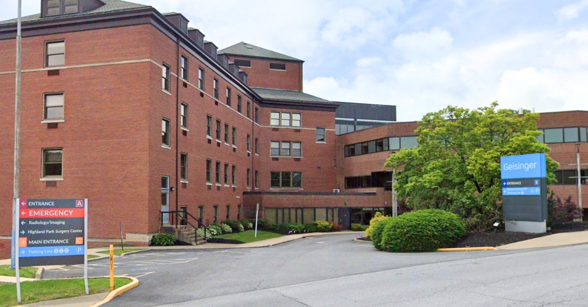 Jordyn Kauffman at Geisinger Lewistown Hospital
