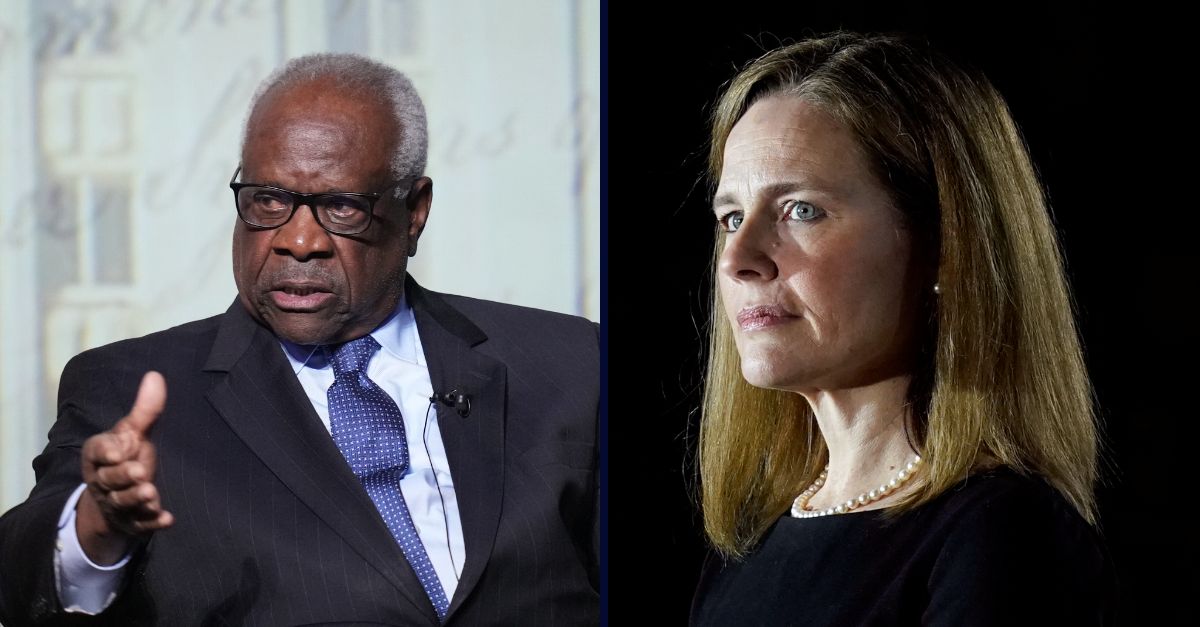 Clarence Thomas, Amy Coney Barrett