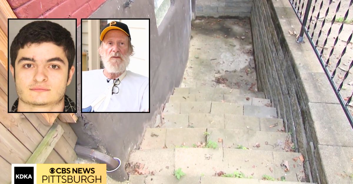 Man randomly stabbed 74-year-old on the street 7 times and threw him down stairwell 'out of convenience'