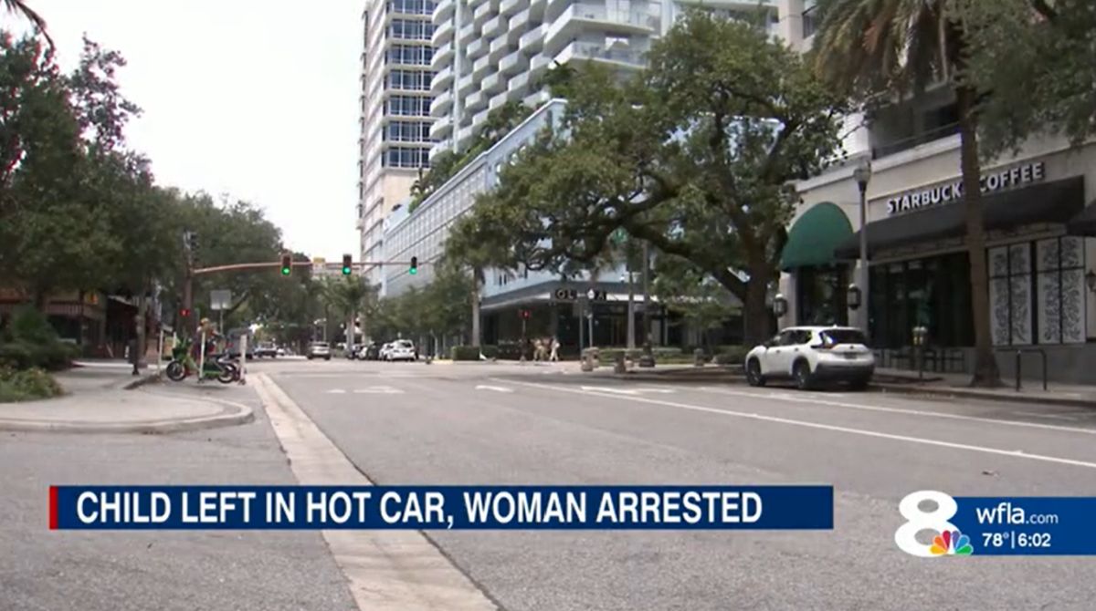 Mom allegedly left baby in car