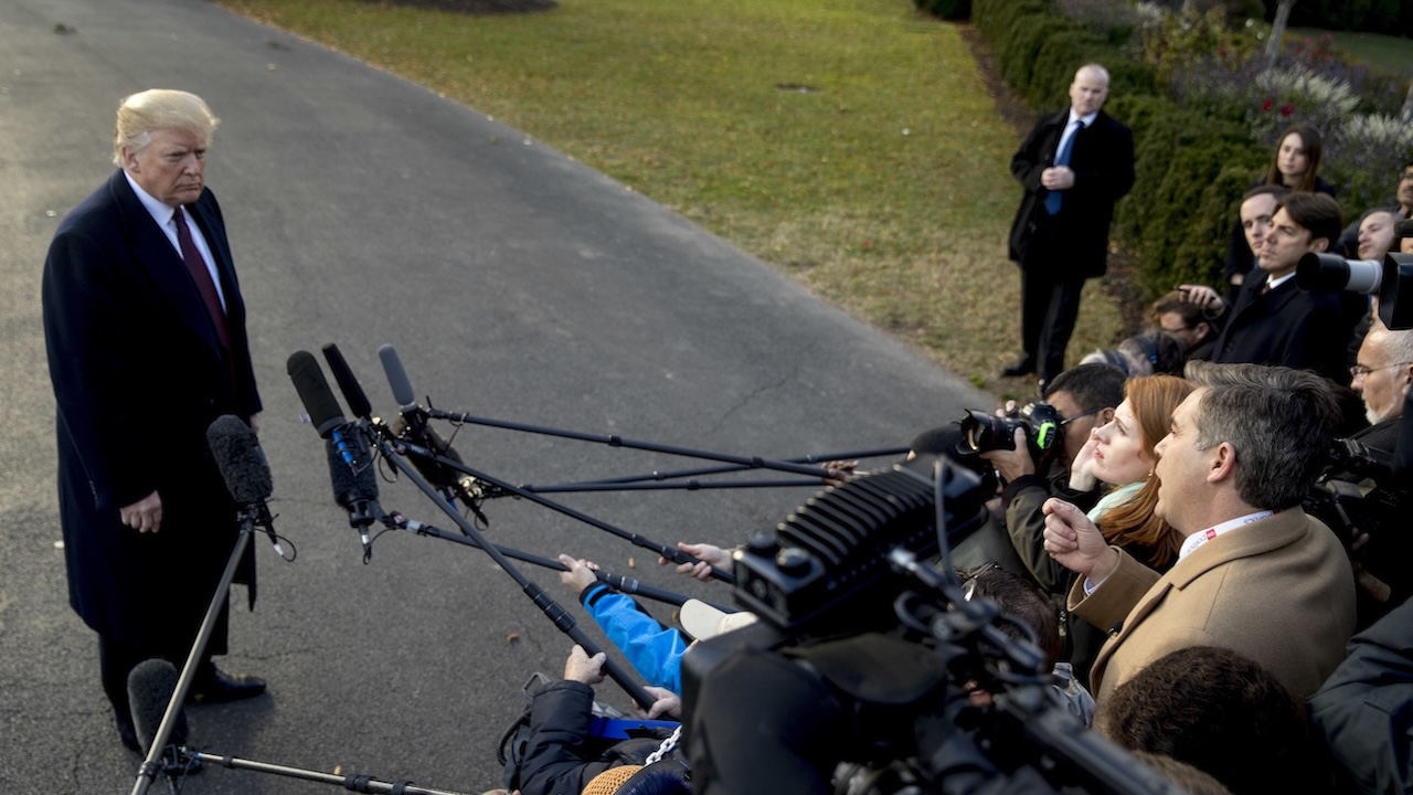 Donald Trump, Jim Acosta