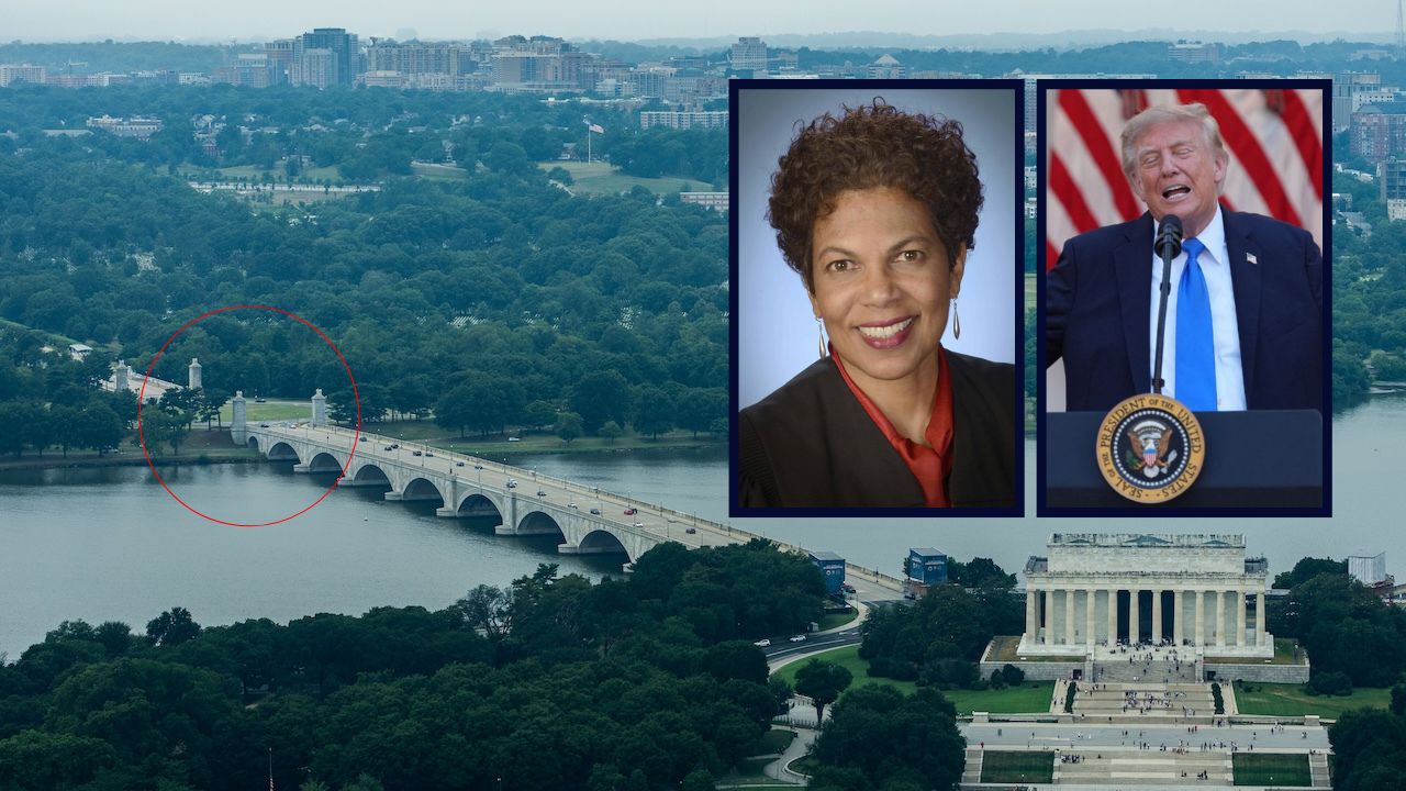 Judge Tanya Chutkan, President Donald Trump, Memorial Circle 