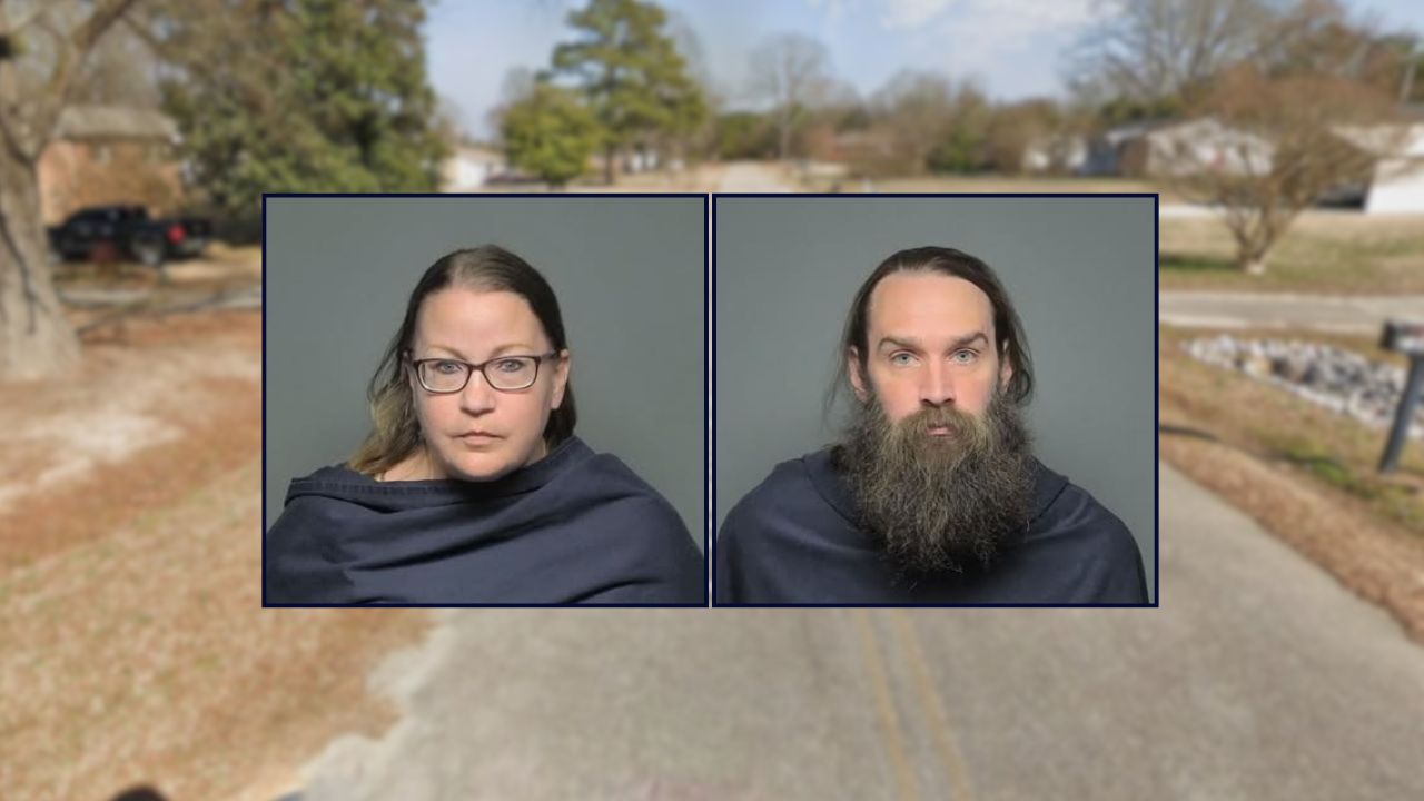 Katie Hill Hefner and Rick Elliott Adkins