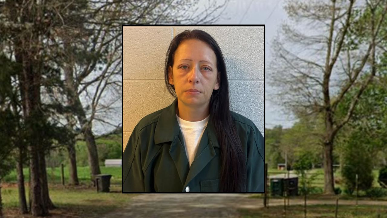 Inset: Stephanie Kay Johnson (Yadkin County Sheriff